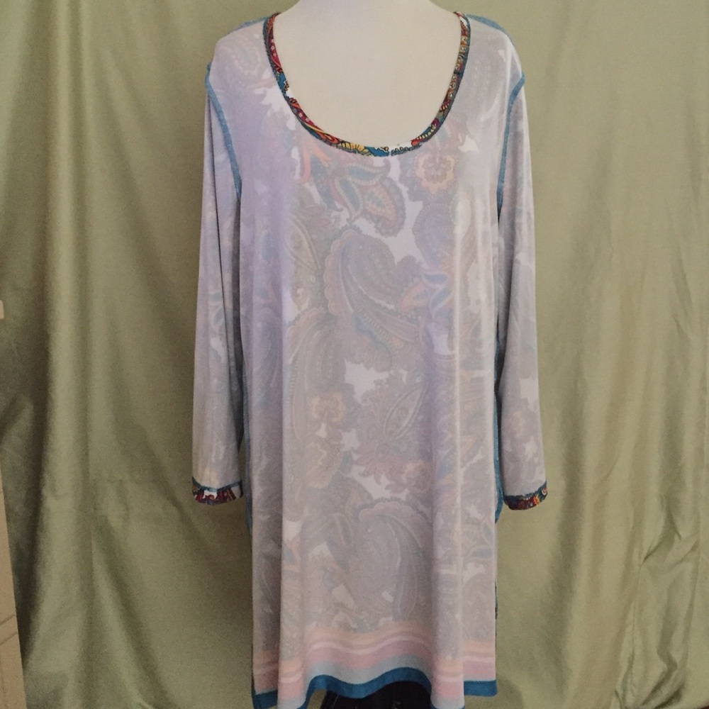 Border Print Tunic - image 6